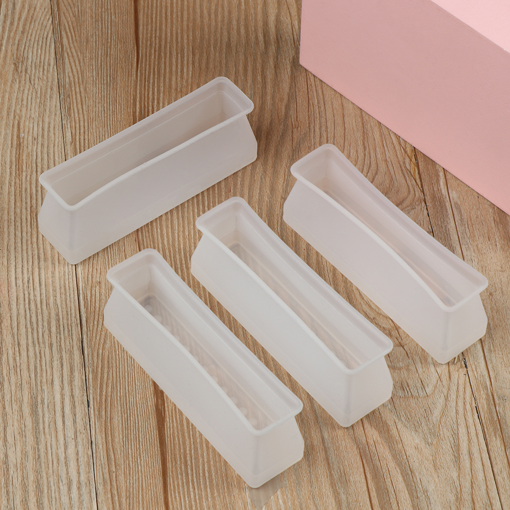 4PCS Silicone Rectangular Feet - Outdoor Furniture Leg Protectors avaliação e preço