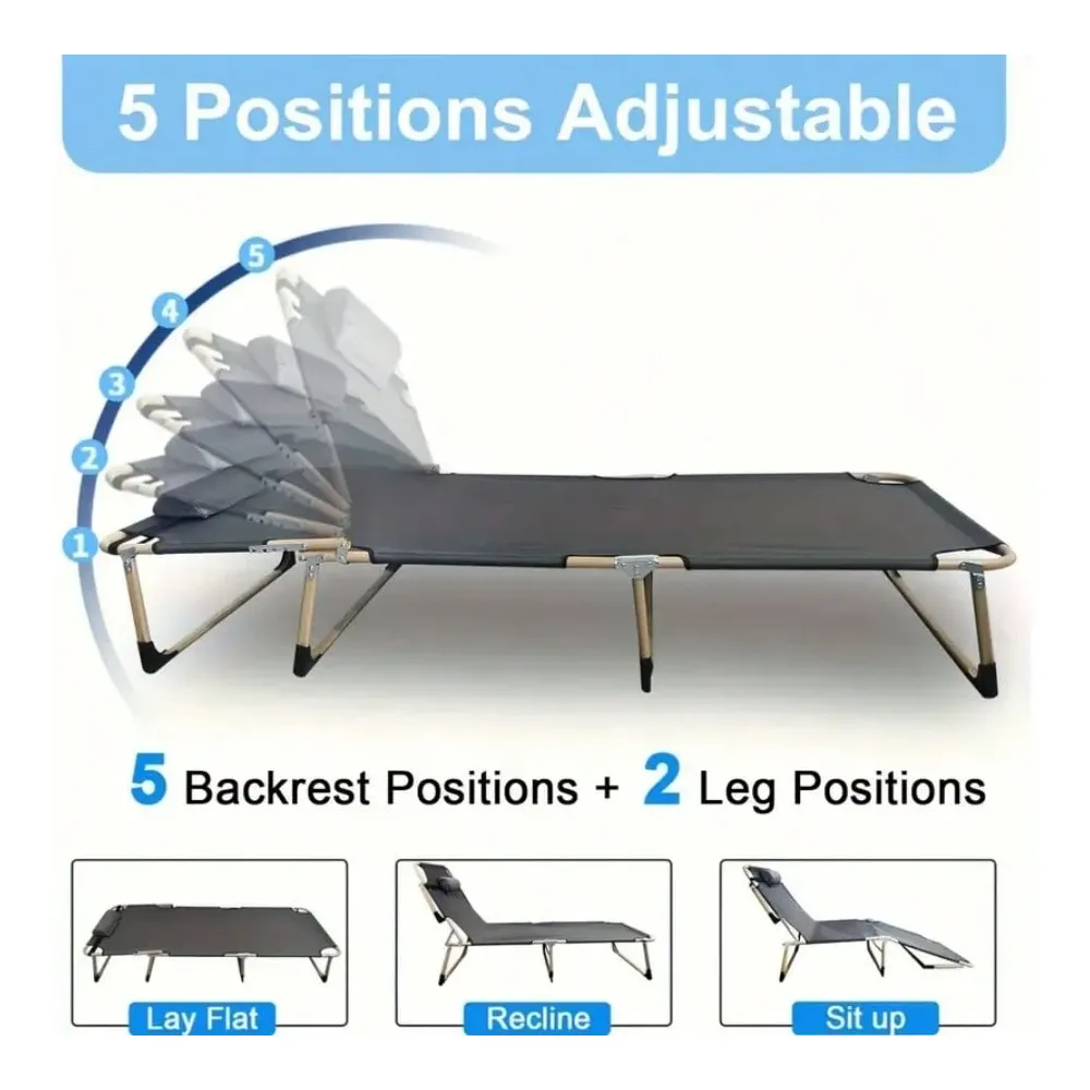 Folding Bed With Cushion Light - Outdoor Daybed Sofa avaliação e preço