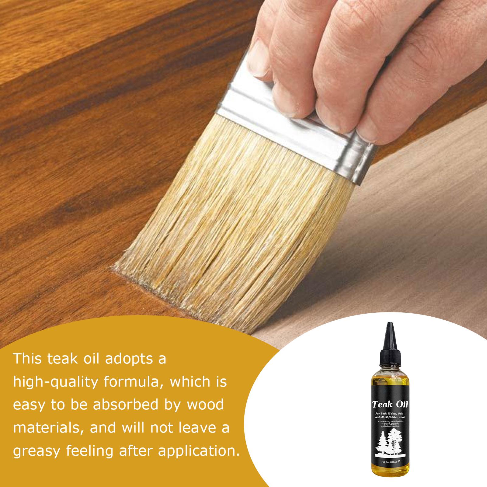 Teak Oil Wood Finish 100ml Fur - Outdoor Furniture Oil Teak avaliação e preço