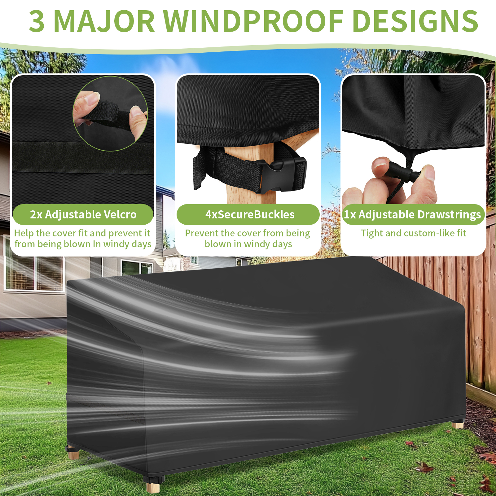 Waterproof Patio Chair Dust Co - Outdoor Furniture Lounge Chair avaliação e preço