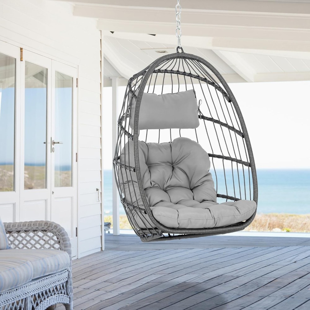 Hanging Egg Chair Without Stan - Outdoor Furniture Egg Chair avaliação e preço