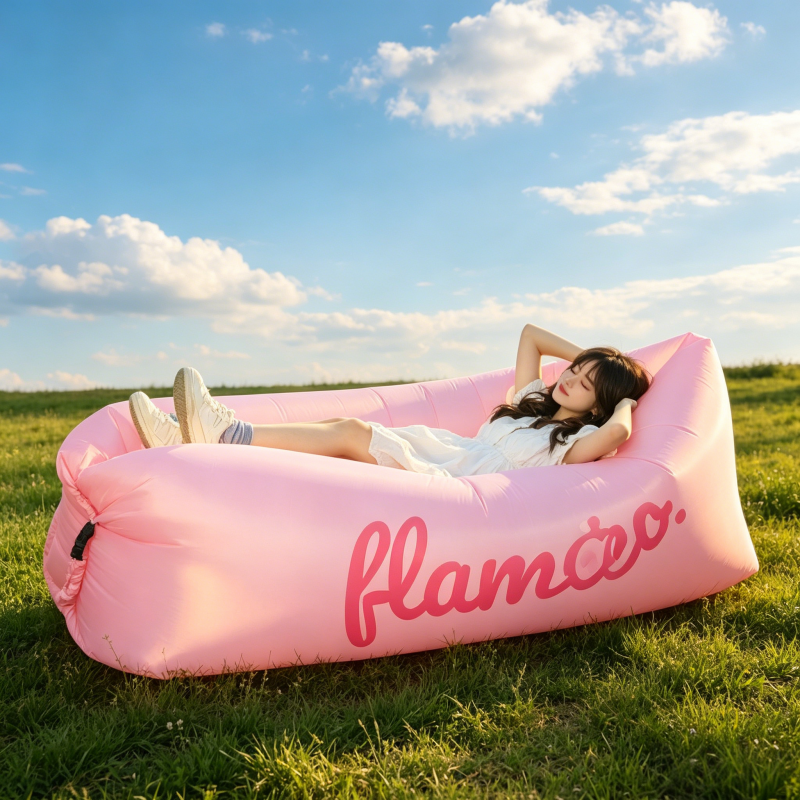 Portable Inflatable Air Sofa L - Outdoor Daybed Sofa avaliação e preço