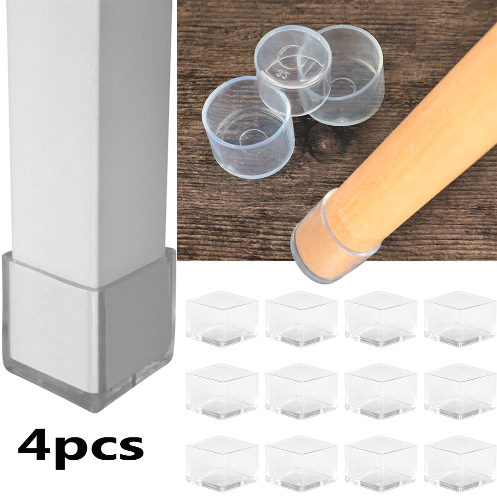 4pcs/set Chair Table Foot Caps - Outdoor Furniture Leg Protectors avaliação e preço