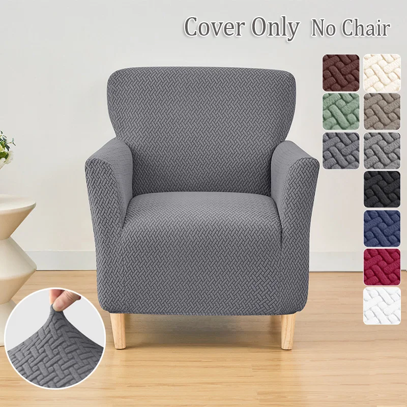 1PC Jacquard Tub Armchairs Cha - Outdoor Furniture Upholstery avaliação e preço