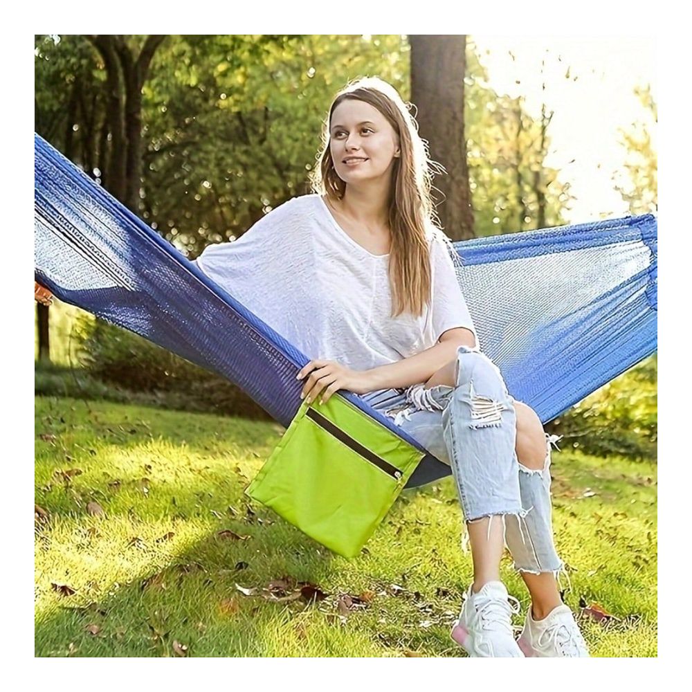 Camping Hammock, Ice Silk Hamm - Outdoor Furniture Quick Dry avaliação e preço