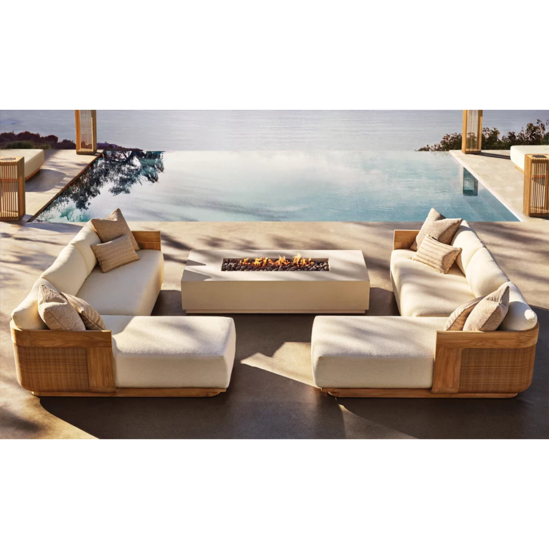 Luxury Garden Furniture Design - Outdoor Furniture Lounge avaliação e preço
